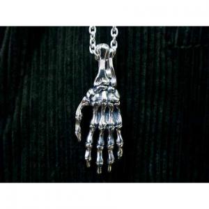 リアル！ ボーンハンドシルバーペンダント/Dice