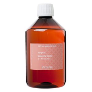 アットアロマ 100%ピュアエッセンシャルオイル esign air ピースフルスマイル 450ml