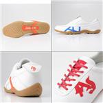 ARMANI JEANS メンズレザーシューズ B6V59MF （white&red) サイズ43