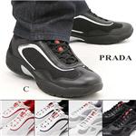 PRADA YV[Y LUE001 BLACK&SILVER 8.5