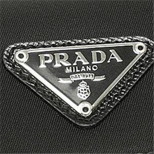 PRADA キーケース M222 TESS ENAMEL　ブラック