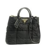 Pradaiv_j BN1596 CRISPY NYLON V_[ BK