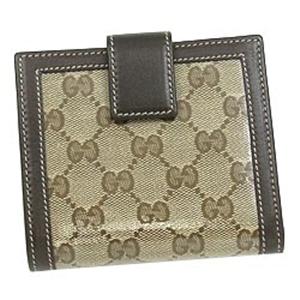 Gucci（グッチ） 181642 FT01G 9643 2ツ折財布 BE/DB