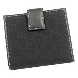 Gucci（グッチ） 181696 FAF3G 1000 Wホック BK