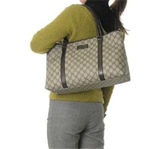 Gucci（グッチ） 114595-F069R-9643 ト-ト BE/DB
