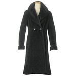 MaxMara Studio MELFI �R�[�g 44 BK 8