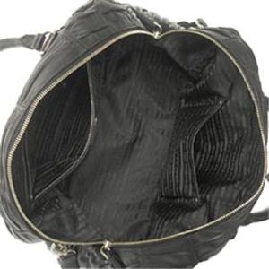 Prada(プラダ) BL0394 NAPPA GAUF ANT ボストン BK