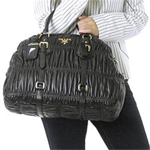 Prada(プラダ) BL0394 NAPPA GAUF ANT ボストン BK