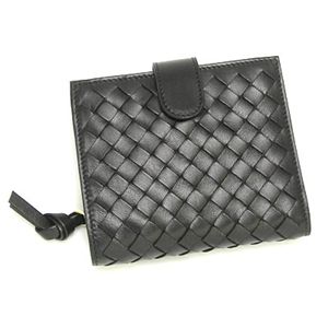 BOTTEGA VENETA（ボッテガヴェネタ） 121059 V0013 1000 ２つ折  BK