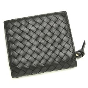BOTTEGA VENETA（ボッテガヴェネタ） 121059 V0013 1000 ２つ折  BK