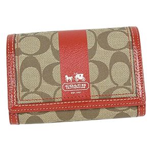 COACH（コーチ） 40920 BKHGU ２ツオリコゼニ RED