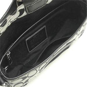 COACH（コーチ） 6280BK/WT シグネチャー SH BK/WT