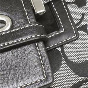 COACH（コーチ） 6280BK/WT シグネチャー SH BK/WT