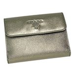 PRADA�ʥץ���� 1M0523 SAFF MET ORO W�ۥå� GY