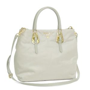 PRADA(プラダ) BN1591 TESSUTO MICRO トート GY/SI