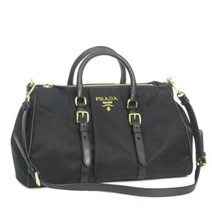 PRADA（プラダ） BN1607 TESS+SOFT CALF SH BK