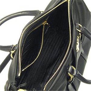 PRADAiv_j BN1608 TESSUTO+SOFT CALF SH BK