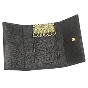 BVLGARI(ブルガリ) 26867 DOPPIO TONDO キーケース BKGO