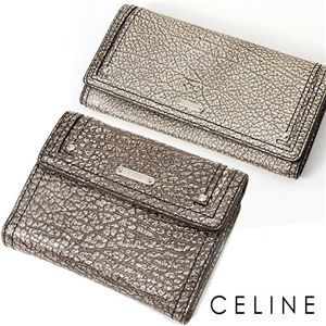 CELINE�i�Z���[�k�j ���z WLAMINATED GRAIN �_�u���z�b�N���z/10749