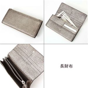 CELINE(セリーヌ) 財布 WLAMINATED GRAIN 長財布/10760