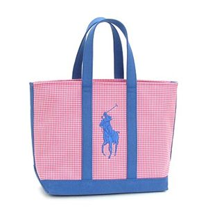 Ralph Laurenit[j@Gingham Zip@g[gobO 463PPTZP Pink