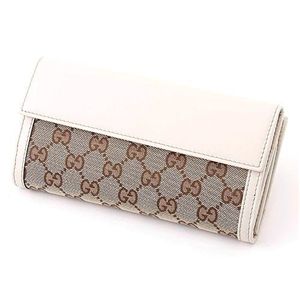 GUCCI（グッチ） コンチネンタル長財布　HORSEBIT NAIL　190389 FFP5G WHITE/9761