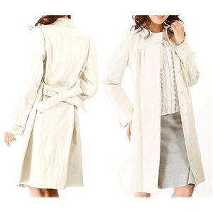 SEE BY CHLOE トレンチコート K07400 A39/アイボリー サイズ38