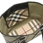 BURBERRY�ʥС��Х꡼�˥ΥХ����å��ȡ��ȥХå� BYRON 93286 BLACK/99