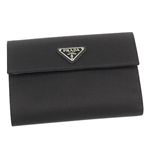 Prada (プラダ) 1M0510 TESSUTO 3ツオリコ BK