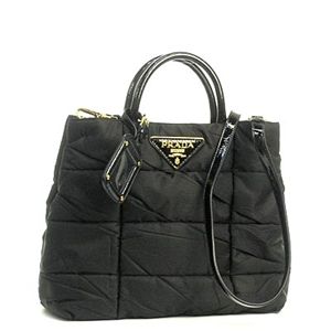 Prada (v_) BN1596 CRISPY NYLON g[g BK