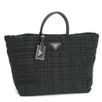 Prada (プラダ) BN1652 TESSUTO WEAVE トート BK