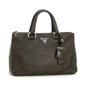 Prada (プラダ) BN1712 VITELLO DAINO トート GY
