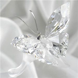Swarovski (スワロフスキー) 182920 葉と蝶 フィギュア