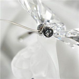 Swarovski (スワロフスキー) 182920 葉と蝶 フィギュア