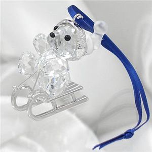 Swarovski (�X�����t�X�L�[) 718990 KRIS BEAR ON SLEIGH