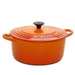 Le Creuset (ル・クルーゼ) ココットロンド24cm ナベ 2501-24 OR