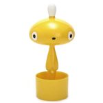 アレッシー PISELLINO 綿棒・楊枝入れ (綿棒 Yellow)