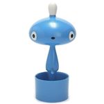 アレッシー PISELLINO 綿棒・楊枝入れ (綿棒 Blue)