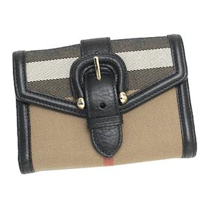 BURBERRY(バーバリー)  CRED PURS 93298 Wホック BK