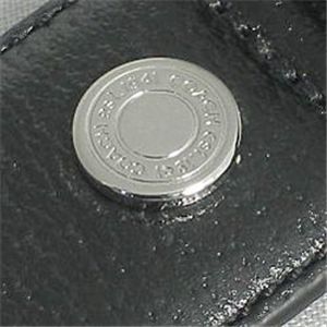 COACH�i�R�[�`�j 90002 SV/BK 32 �x���g BK