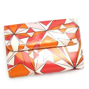 EMILIO PUCCI（エミリオ プッチ） Wホック財布 91SM05 91025 006 オレンジ