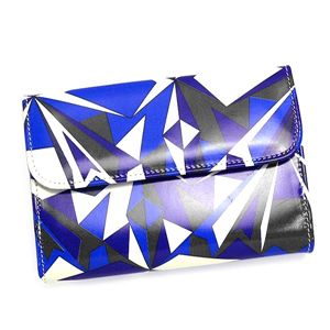 EMILIO PUCCI（エミリオ プッチ） Wホック財布 91SM05 91025 007 ブルー