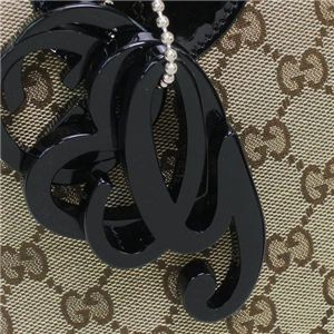 GUCCI（グッチ） トートバッグ 211975 FAF4X 9769 ブラック／ベージュ