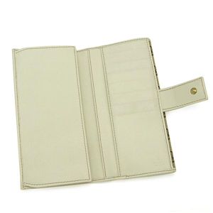 GUCCI(グッチ) 長札財布 181593 FFPAG 9761 ベージュ/ホワイト