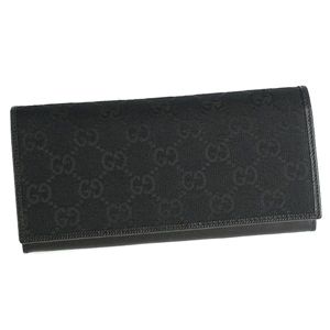 GUCCI（グッチ） 二つ折り財布（小銭入れ付） 118377 FVE1R 1000 ブラック