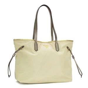 PRADA（プラダ） トートバッグ BR3923 TES SAF COL ベージュ／アイボリー