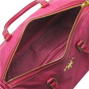 Prada (v_)  nhobO BL0575 TESSUTO VERNICE H sN