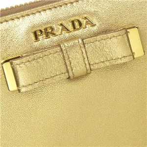 PRADA(プラダ) 長札財布 1M0506 NAPPA FIOCCO プラチナ