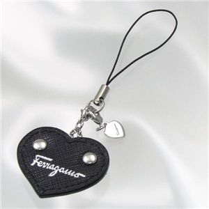 Salvatore Ferragamo(サルヴァトーレ・フェラガモ) 携帯ストラップ 22-A346 ブラック