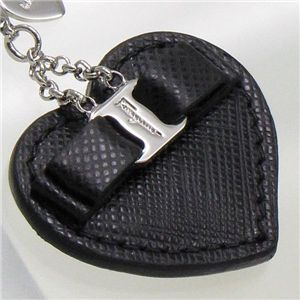 Salvatore Ferragamo(サルヴァトーレ・フェラガモ) 携帯ストラップ 22-A346 ブラック